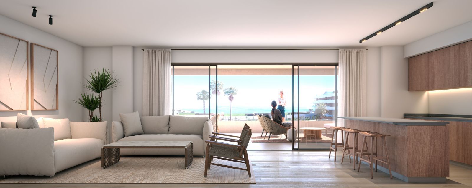 2 Bed Middle Floor Apartment in Manilva in Manilva — Appartement